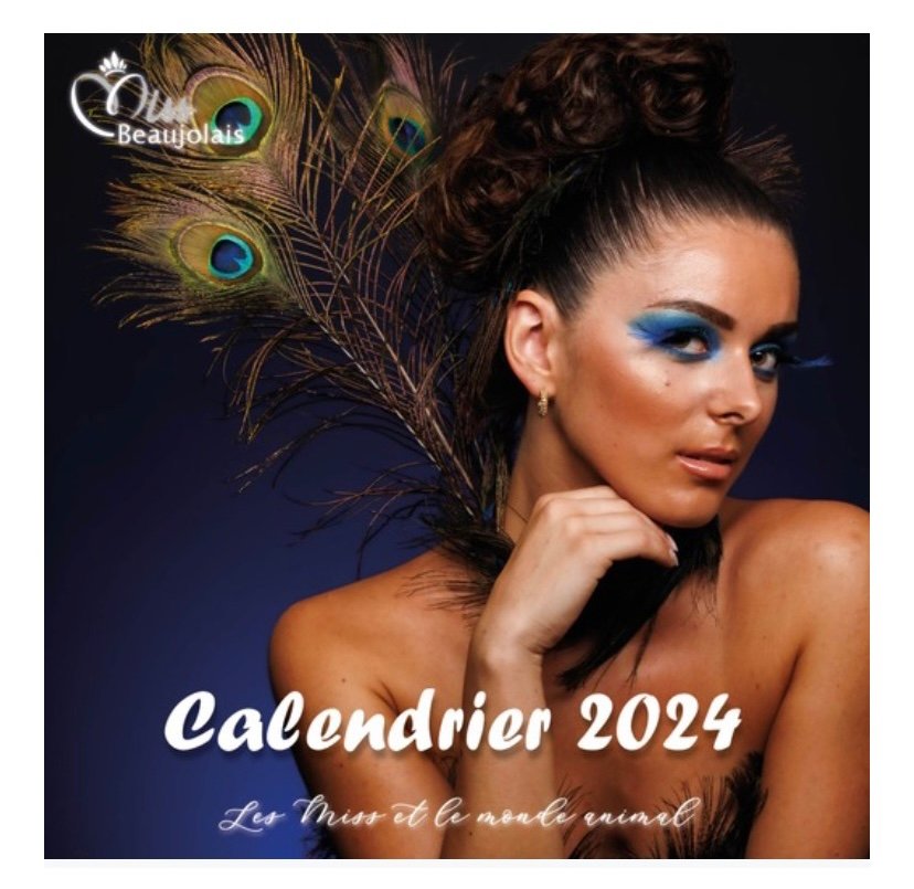 Couverture des Calendrier Miss Beaujolais 2024