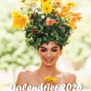 Première de couverture du calendrier des Miss Beaujolais 2025